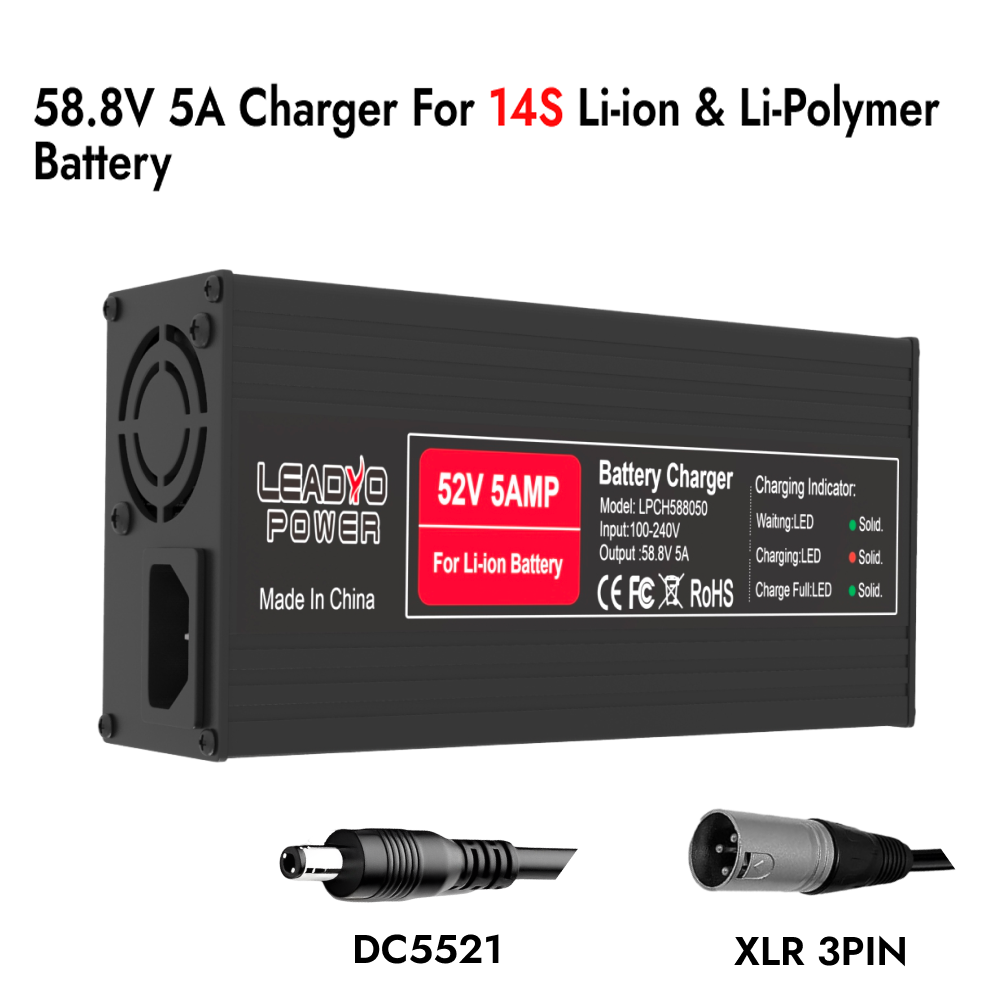 Ładowarka 54.6V 58.8V 67.2V 5A – 84V 20A Smart Charger recenzja i cena