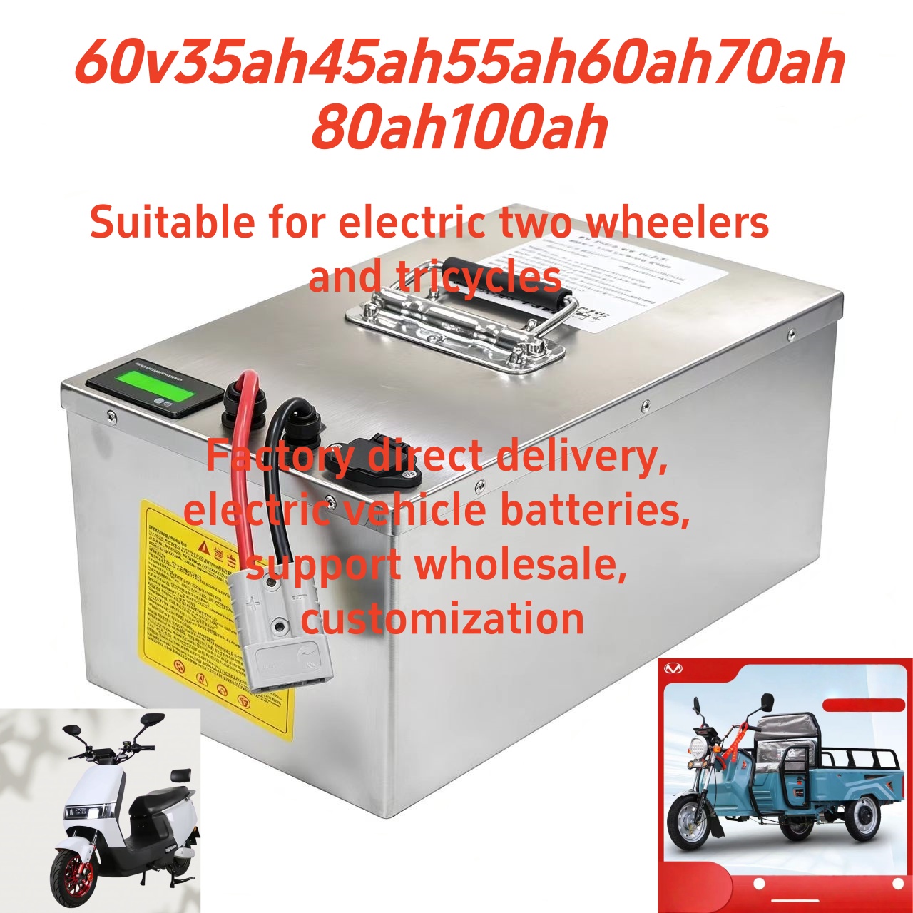 Akumulator LiFePO4 60V 35Ah 50 – 60V 50Ah Electric Scooter Battery recenzja i cena